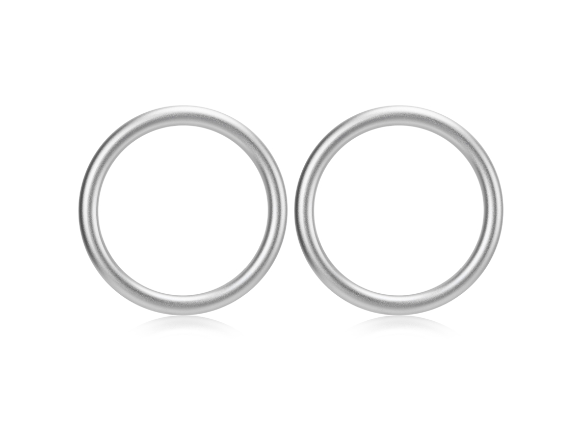 Aros De Alumínio Aeronáutico De 2 Polegadas, Embalagem Com 2 Unidades (segurança Anti-queda, Sem Costura)