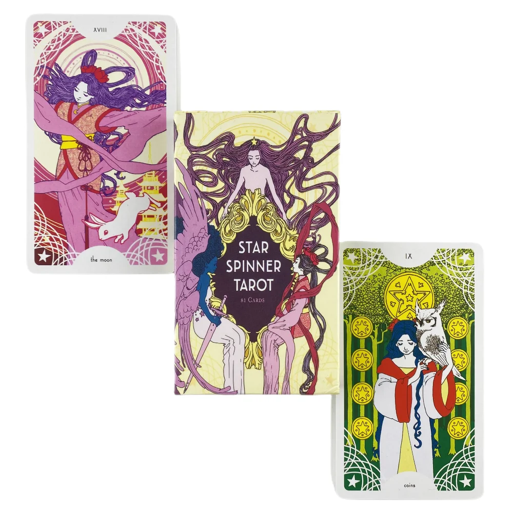 Jogo De Tarô Estrelado (versão Em Inglês) - Divertido Jogo De Tabuleiro De Fadas (com Pdf)