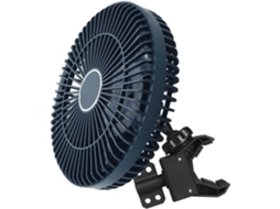 Ventilador De Carro 9 Polegadas, Motor Sem Escovas, Dispositivo De Resfriamento Automático, Ventilador De Mesa Potente