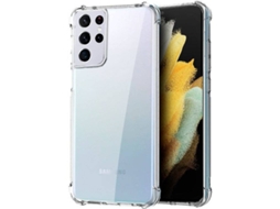 Capa para Samsung Galaxy S21 Ultra COOL AntiShock Transparente