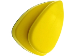 Disco De Lixa Triangular De Pu, Formato De Rato, Confortável De Segurar