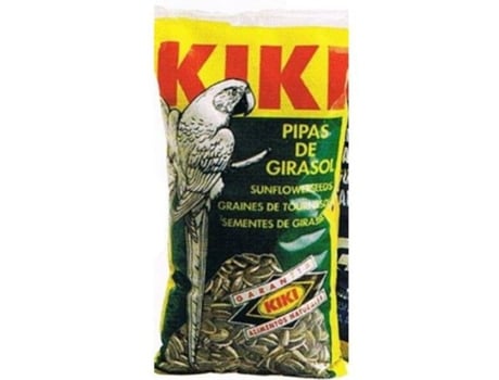 Alimentação para Aves KIKI Sementes de Girassol (500 g)