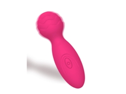 Mini Massageador Com 10 Modos De Vibração, Varinha Portátil À Prova Dágua E Silenciosa (rosa)