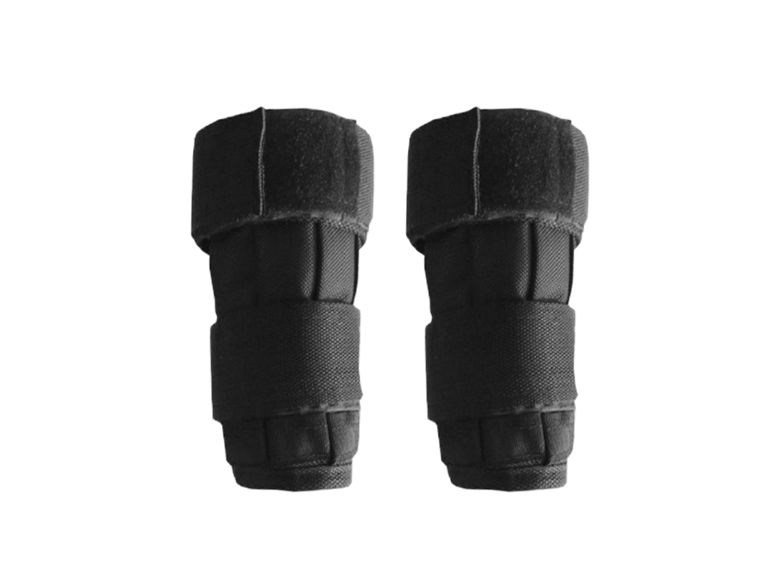 2 Pacotes de Pulseiras/Anéis com Peso Ajustável 5/10kg, Oxford, para Treinamento de Força e Exercícios | S/MARCA
