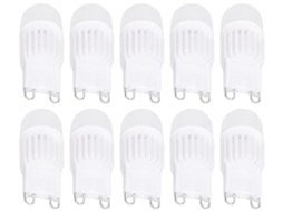 Lâmpada Led Dimmerável 2w 500lm - Lâmpada G9 - Económica Em Energia - Cor De Luz Amarela Quente/cora De Luz Azulada - Cerâmica/pc - Duração De 50.000