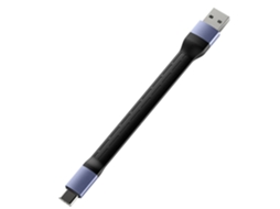 Cabo De Carregamento Usb A Para Tipo C Plano 15 Cm, Sincronização
