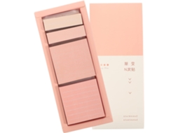 1 Boîte Notes Autocolantes Decorativos Pastel Cahier De Notes Portátil Para École Et Maison