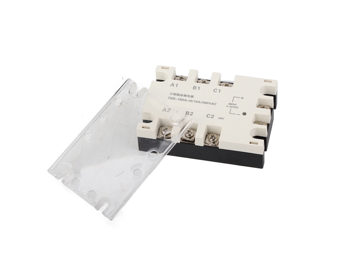 Relé de Estado Sólido Trifásico TSR 10DA 24-480VAC 10A