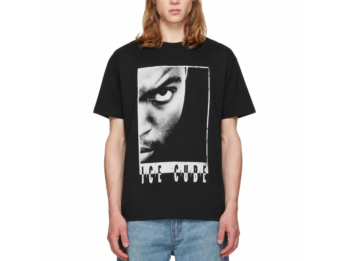 Ice Cube Half Face T-shirt Unisex Adults Size:s