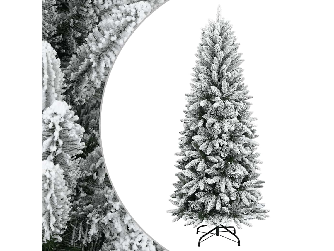 Vidaxl Árvore De Natal Artificial Com Neve Pvc Pe 120 Cm