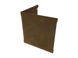 União De Borda 90º Em Aço Corten