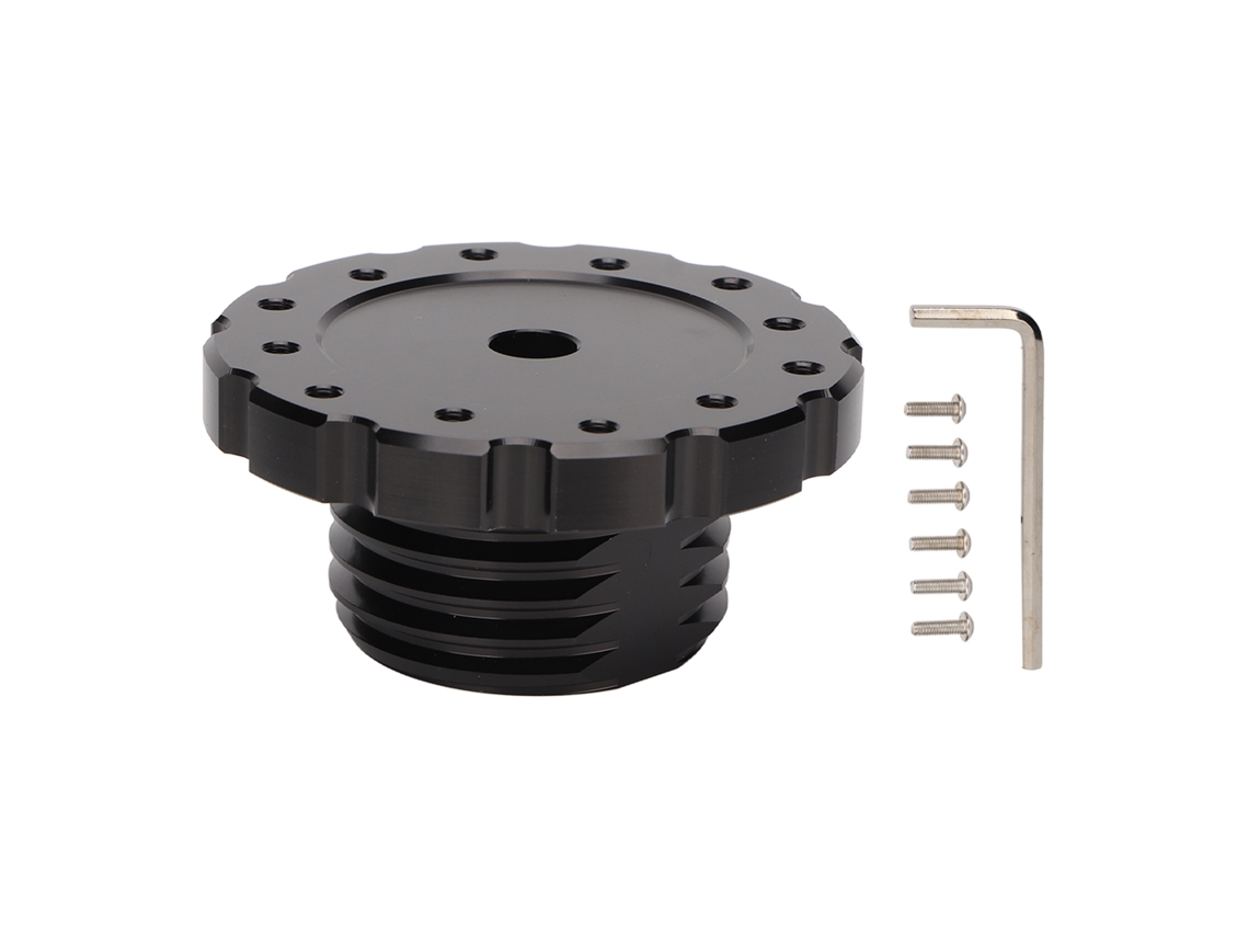 Volante Profissional De Alumínio Para Jogos, Cubo De Volante Para Thrustmaster T300 T500 Ts Pc Ts Xw, Preto Slowmoose