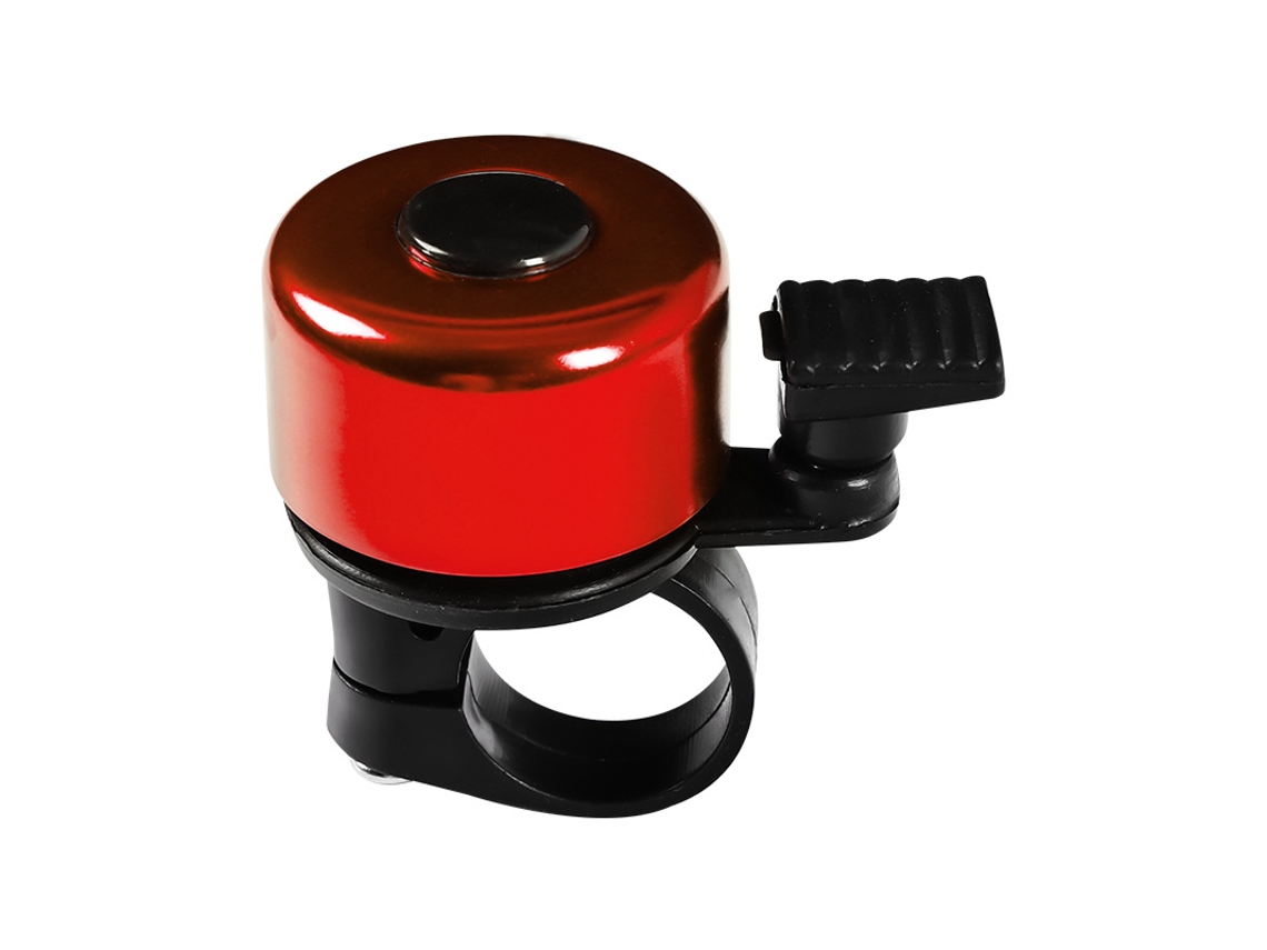 Campainha AQUAFORGE, som nítido, infantil, para Mtb e estrada, vermelho