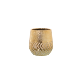 Conjunto de 2 Vasos DRW (Dourado)