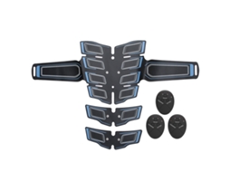 Lurelia Estimulador Abdominal Muscular Abdominal Ems Fitness Patch Azul