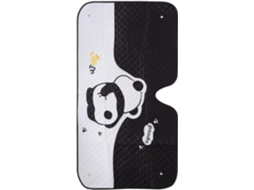 Protetor Solar Interno Para Para-brisa Em Folha De Alumínio Com Estampa De Panda