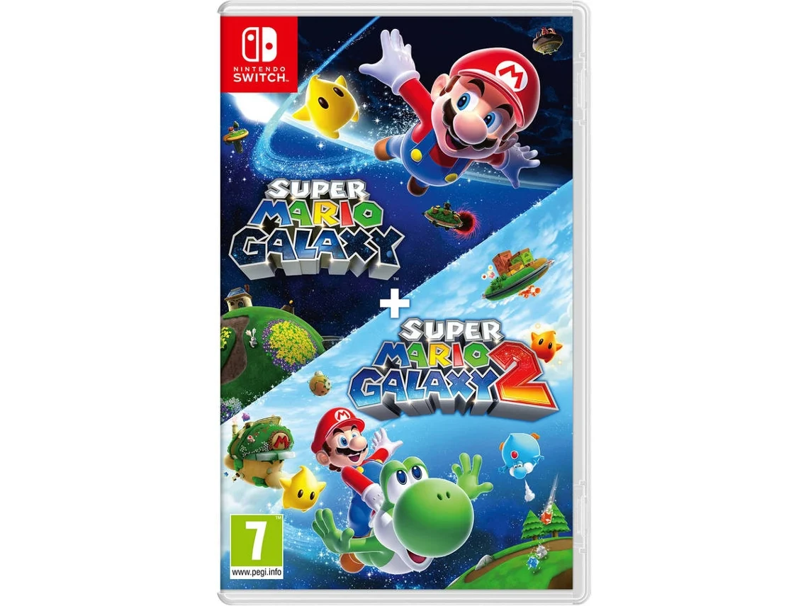 Jogo Nintendo Switch Super Mario Galaxy + Super Mario