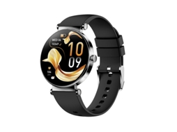 Smartwatches Yizhood Y16 Feminino (ecrã Amoled - Monitoramento De Saúde - Múltiplos Desportos - Função De Chamadas - Preto)
