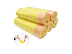 Sacos De Lixo, 20 L, 75 Unidades, Cordão, Impermeável, Lurelia