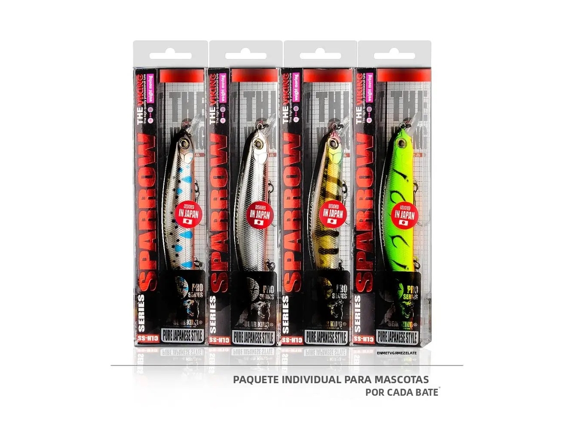 (estilo C) Conjunto De 4 Iscas Magnéticas Para Pesca De Sardinha, Sistema Multicolorido
