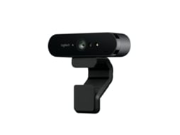 Webcam LOGITECH Brio (HD - Microfone Incorporado)