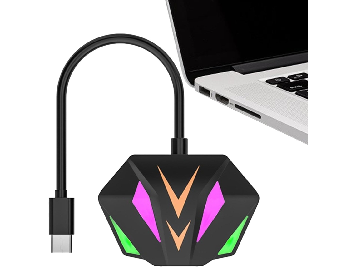 Conexão Estável Do Adaptador Ethernet Laptop
