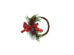 Guirlanda De Laços Natalícios Laxiscreed 2022 Para Decoração Festiva E Elegante De Natal