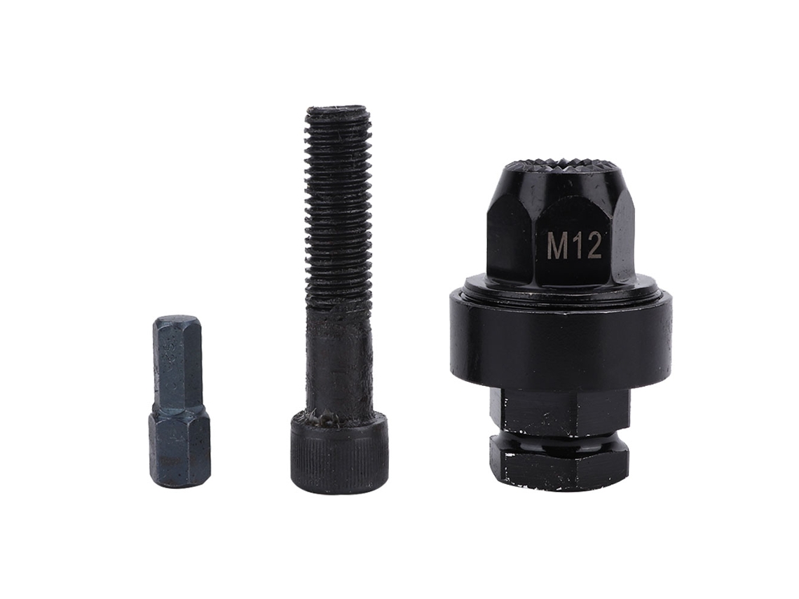 Cabeça De Pistola De Remachar Neumática De Liga Dura Para Parafusos Remachados (m12 Hélice Retangular Hexagonal)