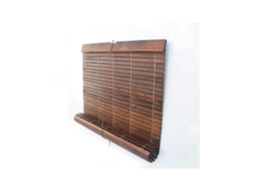 Jardin202 - Persiana Madera Castaño 78 X 85 Cm | 78 X 85 Cm ()