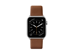 Bracelete Apple Watch 42/45 em Pele Prestige Saffiano