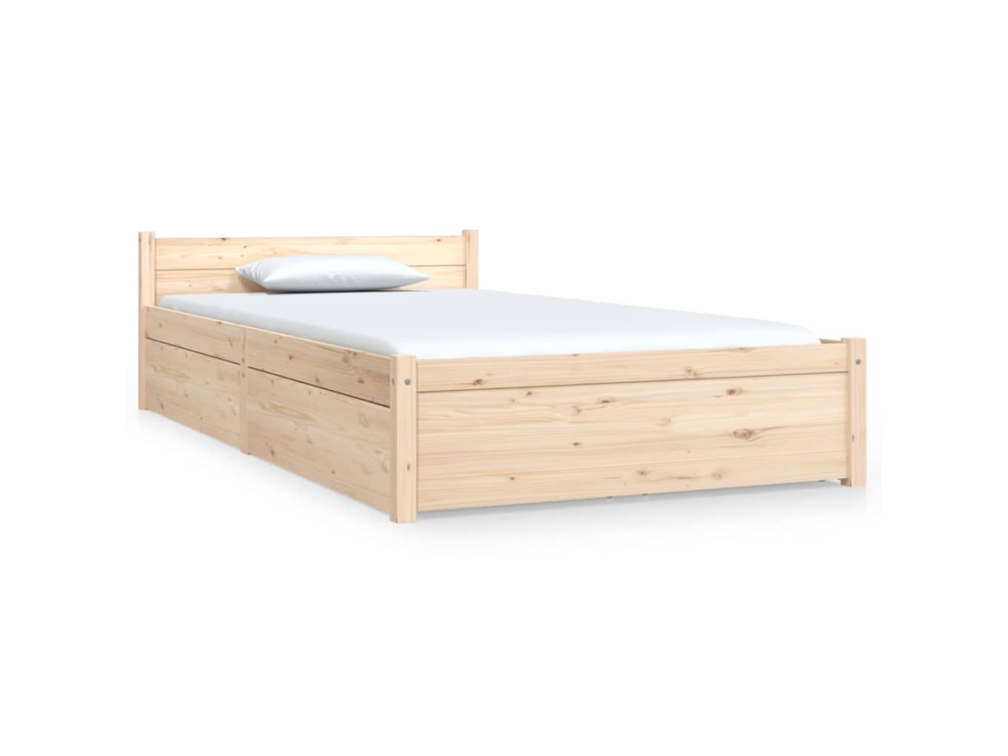 Estrutura de Cama com Gavetas 90x200 Cm MAISON EXCLUSIVE