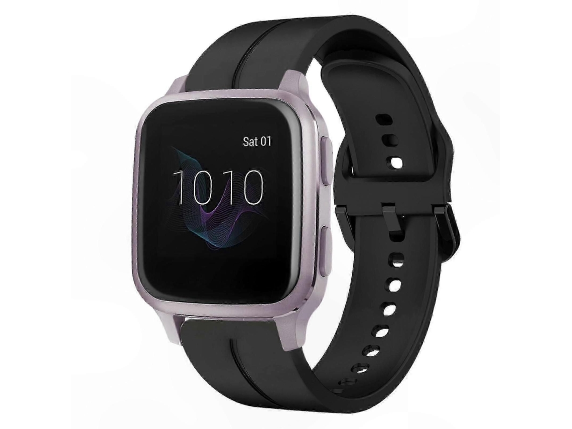 Pulseira De Substituição Em Silicone Macio Para Smartwatches Gps Quadrados.