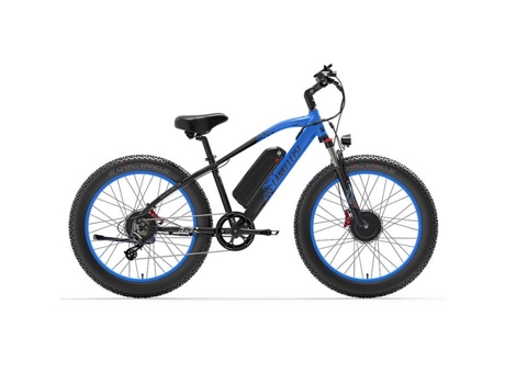 Bike Elétrica com Motor Duplo 1000Wx2 26 Bicicleta Gordura BENFUTO Lankeleisi Mg740 Plus Mountain