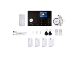 Sistema De Alarme Residencial Sem Fio 2g/wifi Ty Painel De Alarme Com Tela Sensível Ao Toque Colorida Tft De 2,4 Polegadas Controle Remoto Alarme Anti