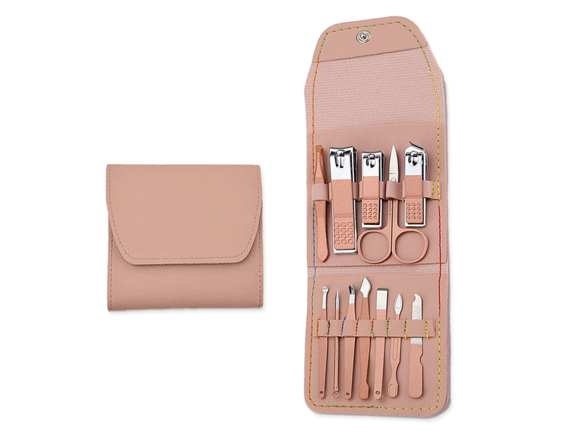 Conjunto De Manicure E Cortador De Unhas 12 Em 1 Para Unhas Dos Pés E Das Mãos Aquaforge