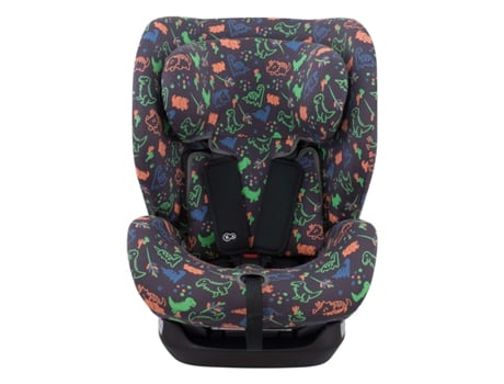Capa para Cadeira de Carro Happy Dino em Cinzento
