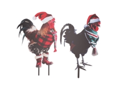 Laxiscreed Ornamento De Natal Santa Doll Branco E Preto Para Decoração De Refeições E Console