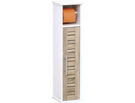 Closet De Portarrolos E Extrator De Papel Higiênico De 1 Porta E 1 Prateleira De Estocolmo TENDANCE