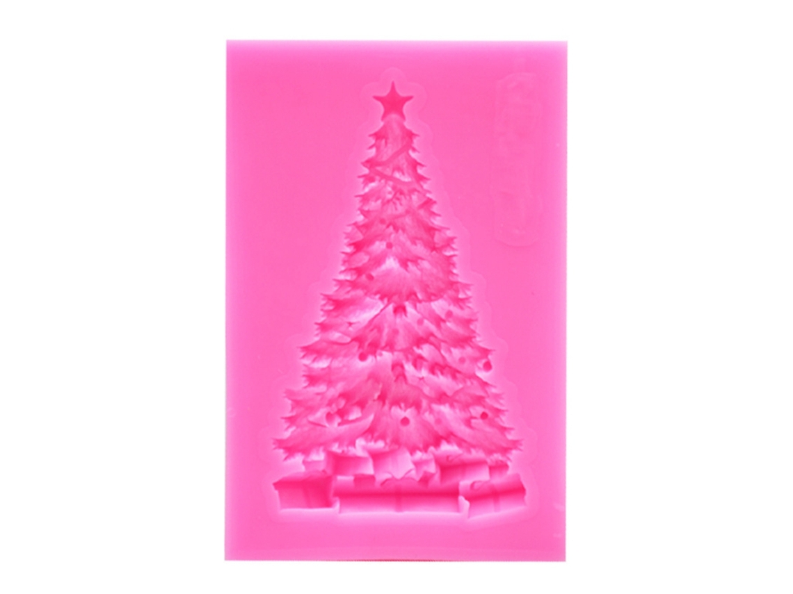 Molde De Silicona Para Assar Natalino Diy Para Bolo Fondant Chocolate Decorativo Múltiple (14)