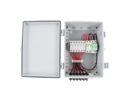 Laxiscreed Caixa Combiner Fotovoltaica Para Sistemas Off-grid Com 6 Conexões De Strings Solares