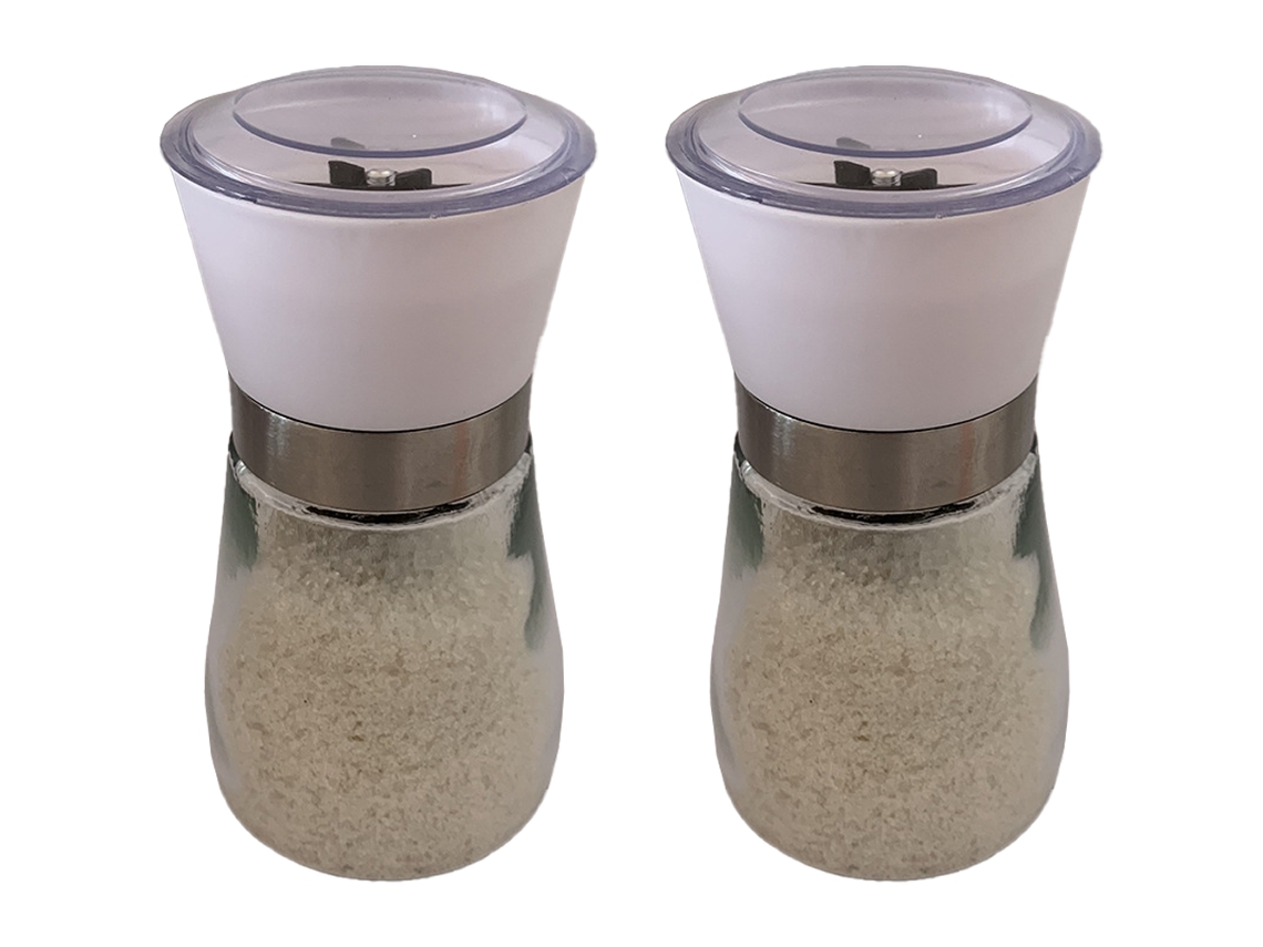 MOEDOR DE ESPECIARIAS AQUAFORGE, manual, com manivela, compacto