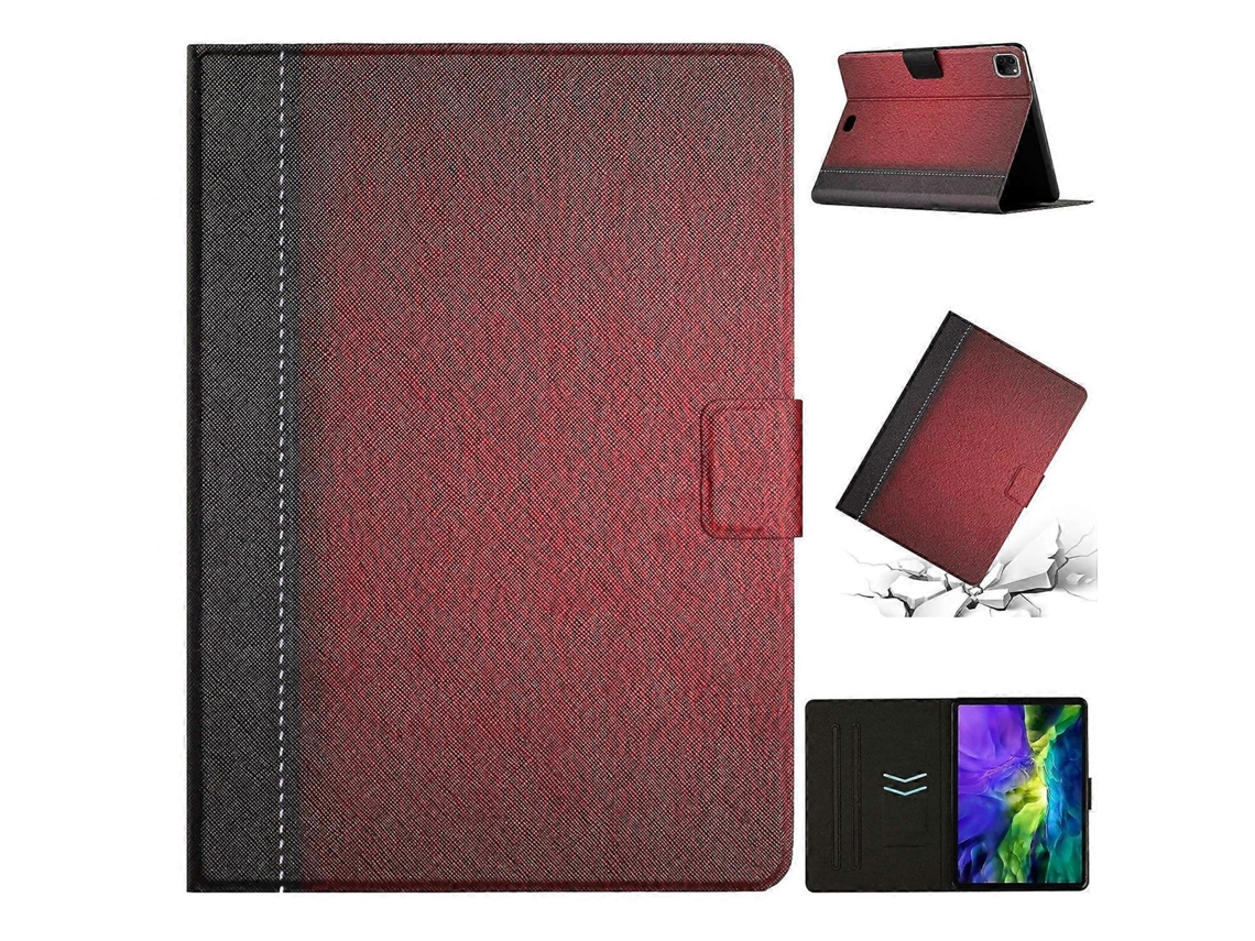 Capa inteligente de couro com costura de cor sólida e aba para iPad Pro 11 (2024) da Webake
