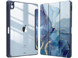 Capa Protetora De Alta Transparência Para Tablets E Revestimento Resistente A Impactos.z Ocean Marble Ipad Pro 11 Ushion (2024)