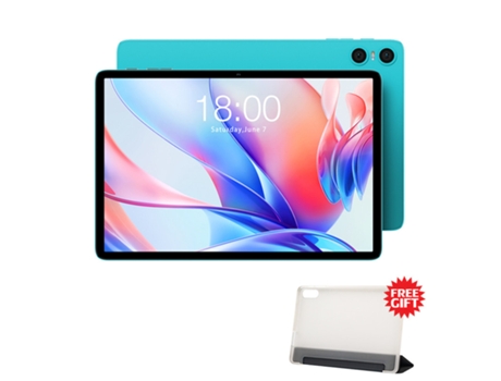 Tablet Teclast P30 de 10,1 polegadas Android 14, 4GB RAM, 64GB ROM, câmara dupla AI 5MP, resolução 1280x800, processador quad-core, bateria 6000mAh