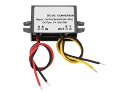 Hkj módulo Conversor Dc dc Buck Step Down de 12v/24v/36v/48v para 5v 2a Fonte de Alimentação