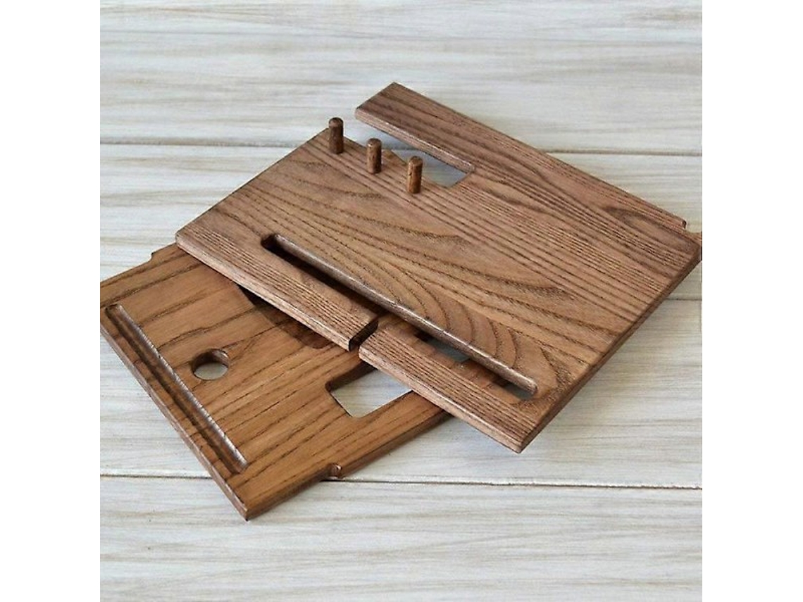 Organizador De Mesa De Cabeceira Para Homens, Presente Ideal Para O Natal Ou Aniversário, Perfeito Para Presentear O Pai. Feito Em Madeira.