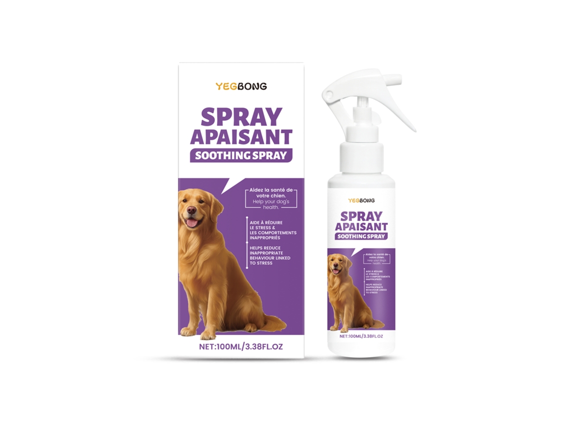 Spray Calmante Natural Rápido para Cães