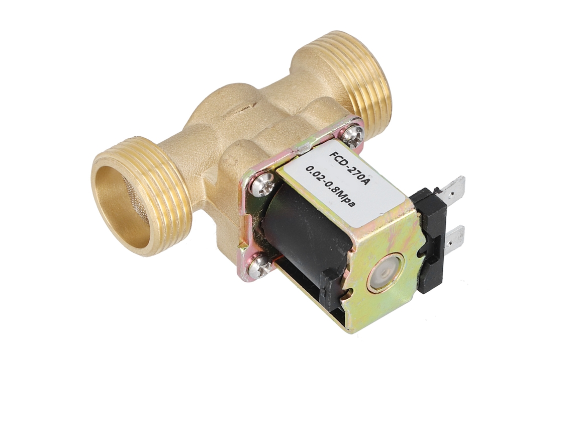 Válvula Solenoide Elétrica Fechada Normalmente