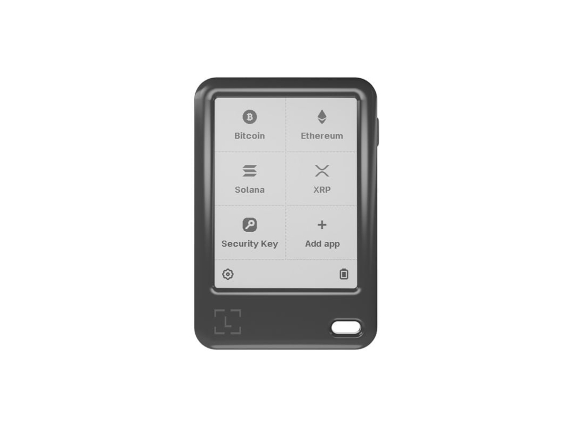 Hardware de Carteira LEDGER Nano Gen 5 para Bitcoin e Ethereum com registro