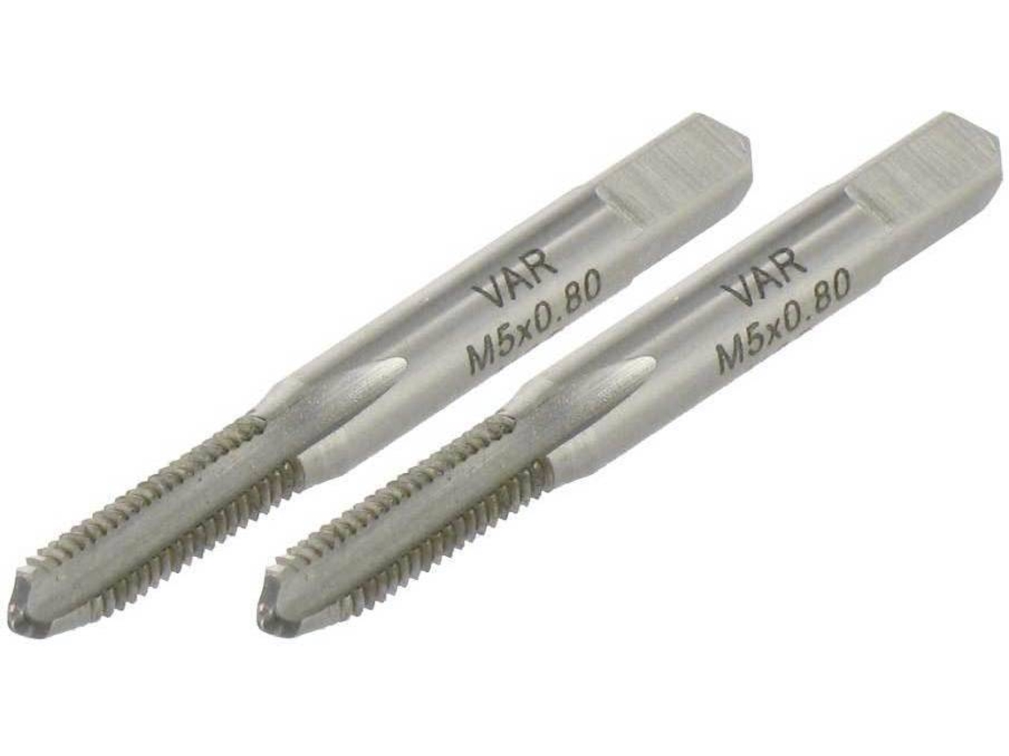 Ferramentas VAR Male Frame Taps M5x0.80 2 Units (Tamanho Único)